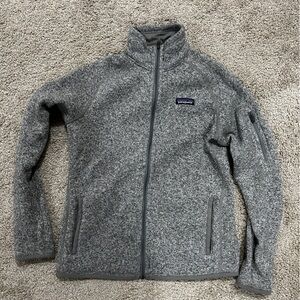 Patagonia Heather Gray Zip-Up Better Sweater Women’s M
